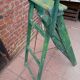 Old wooden stepladder