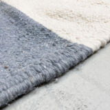 Kilim berber Moroccan ecru with colorful patterns 330x220cm