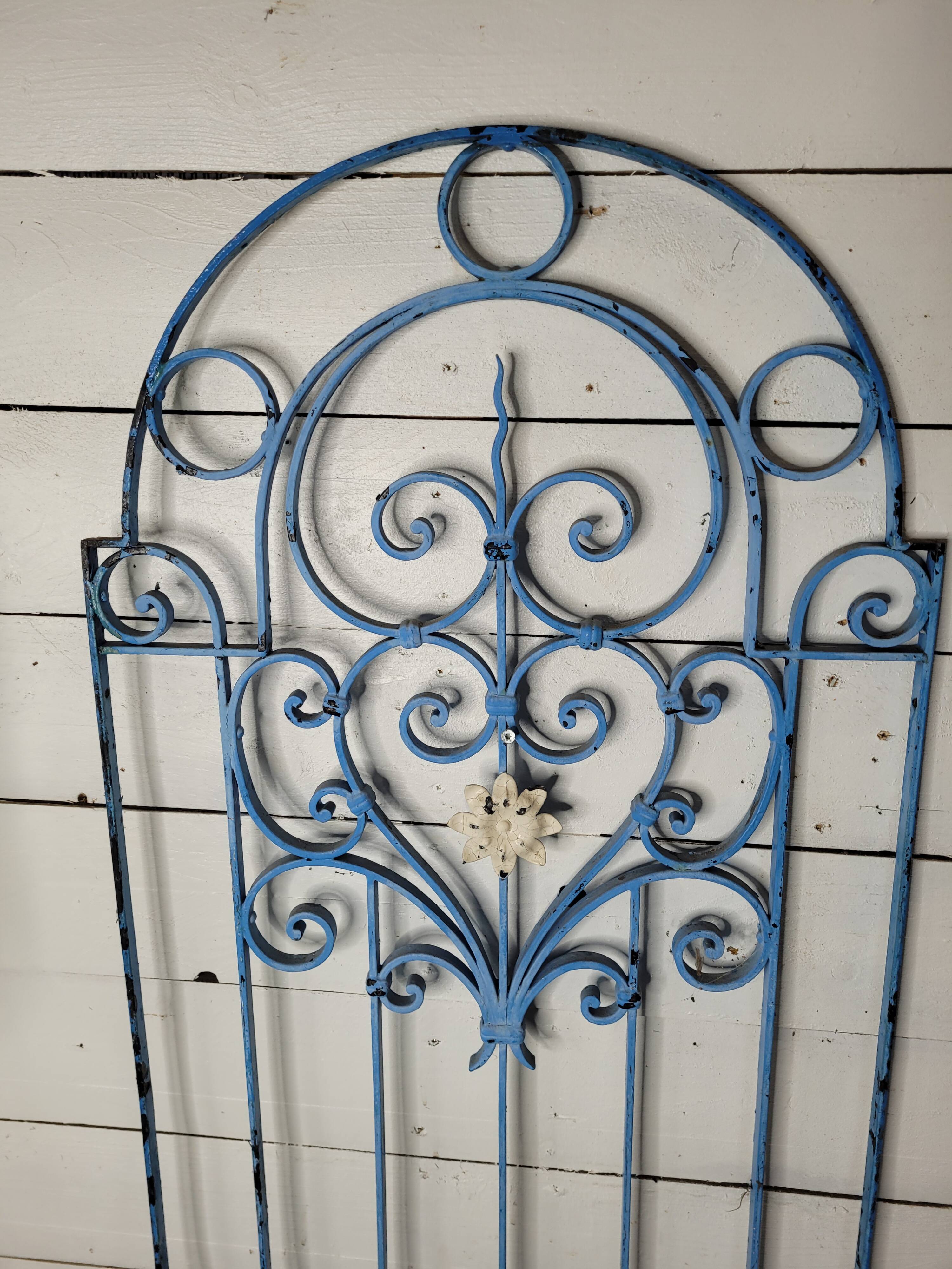 Old wrought iron gate