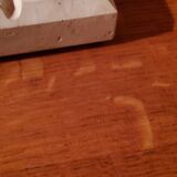 Travertine ashtray from the 70s