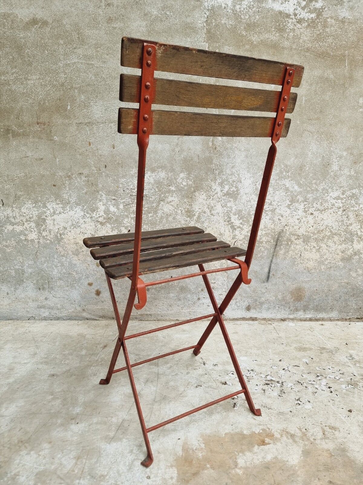 Antique bistro set folding garden set