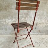 Antique bistro set folding garden set