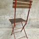 Antique bistro set folding garden set
