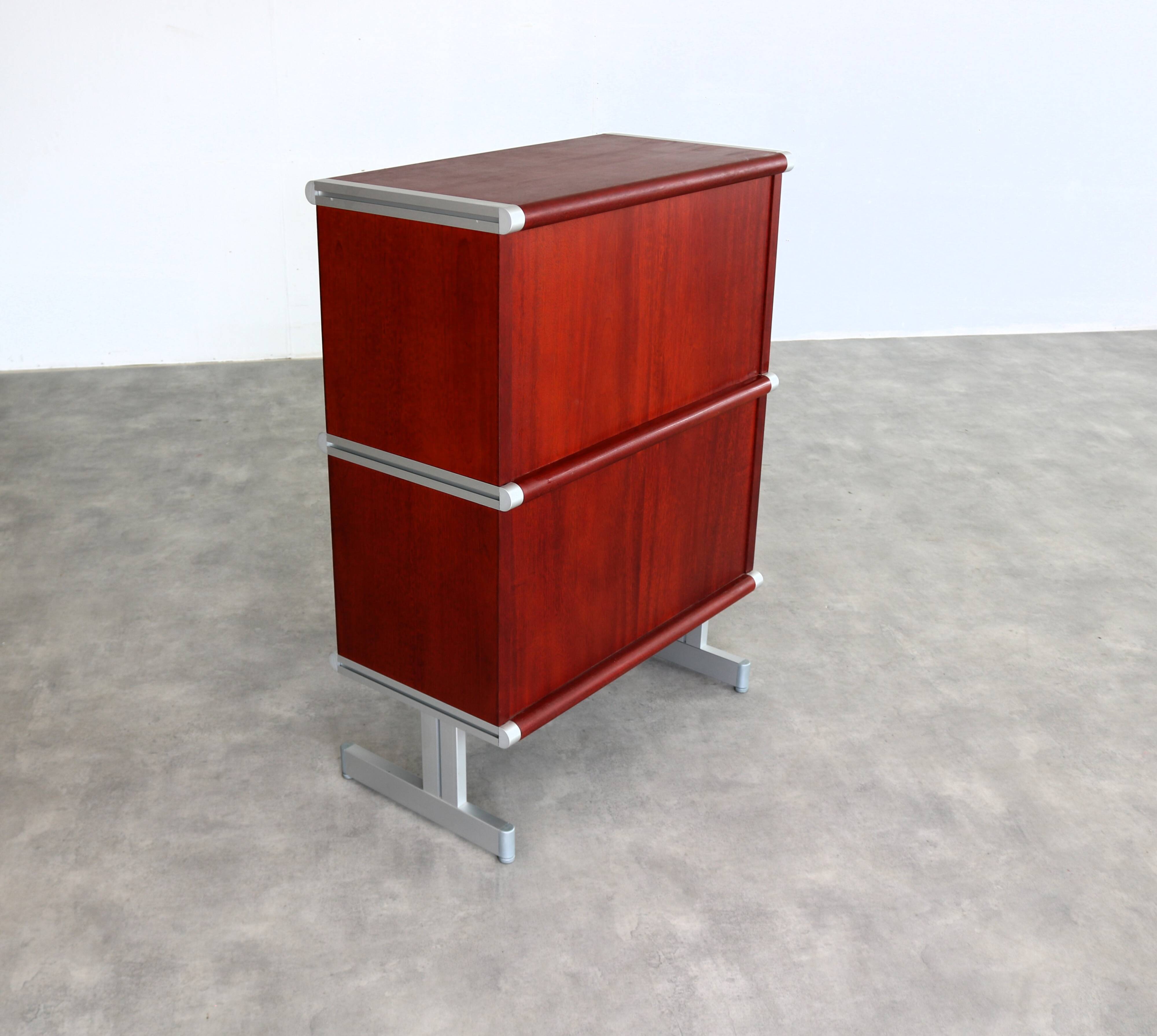 Vintage double filing cabinet | cabinet | office furniture | 1970s