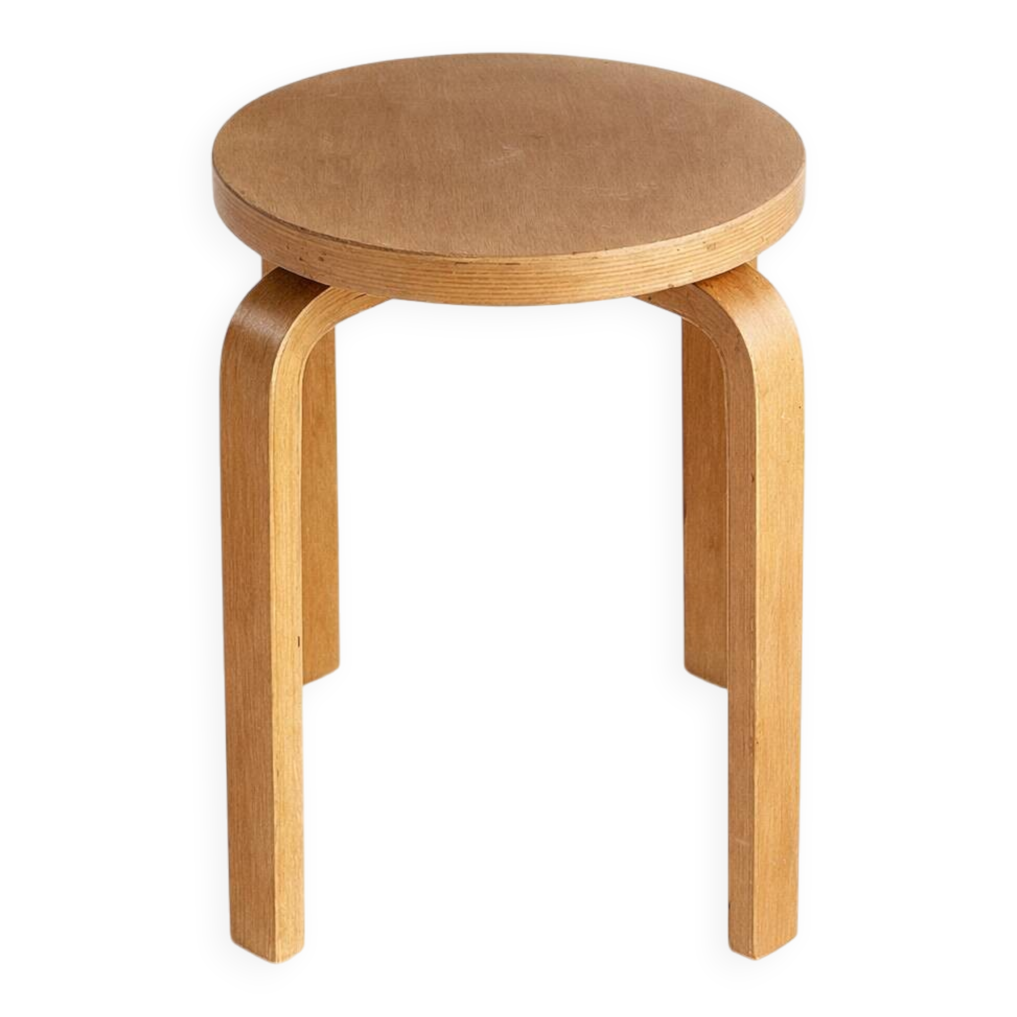 Artek Wooden Stool by Alvar Aalto