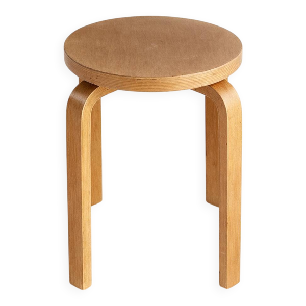 Tabouret Artek en Bois par Alvar Aalto