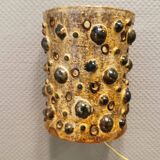 Ceramic wall light, designed by Jette Hellerøe for Axella Denmark, 1960s.