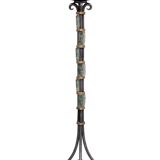Wrought Iron Candle Stand With Beads Denmark