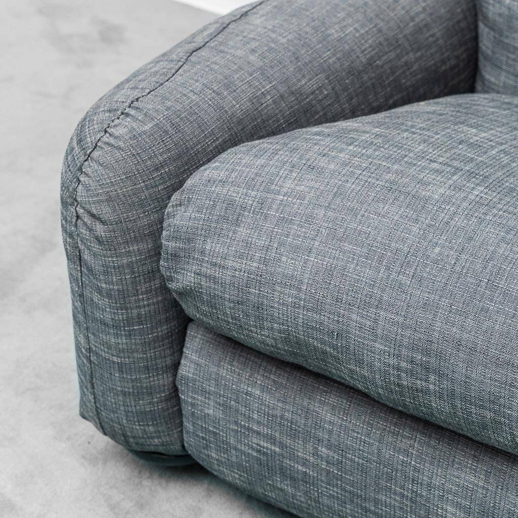 Piumotto sofa by Arrigo Arrigoni for Busnelli 1970s vintage modernism