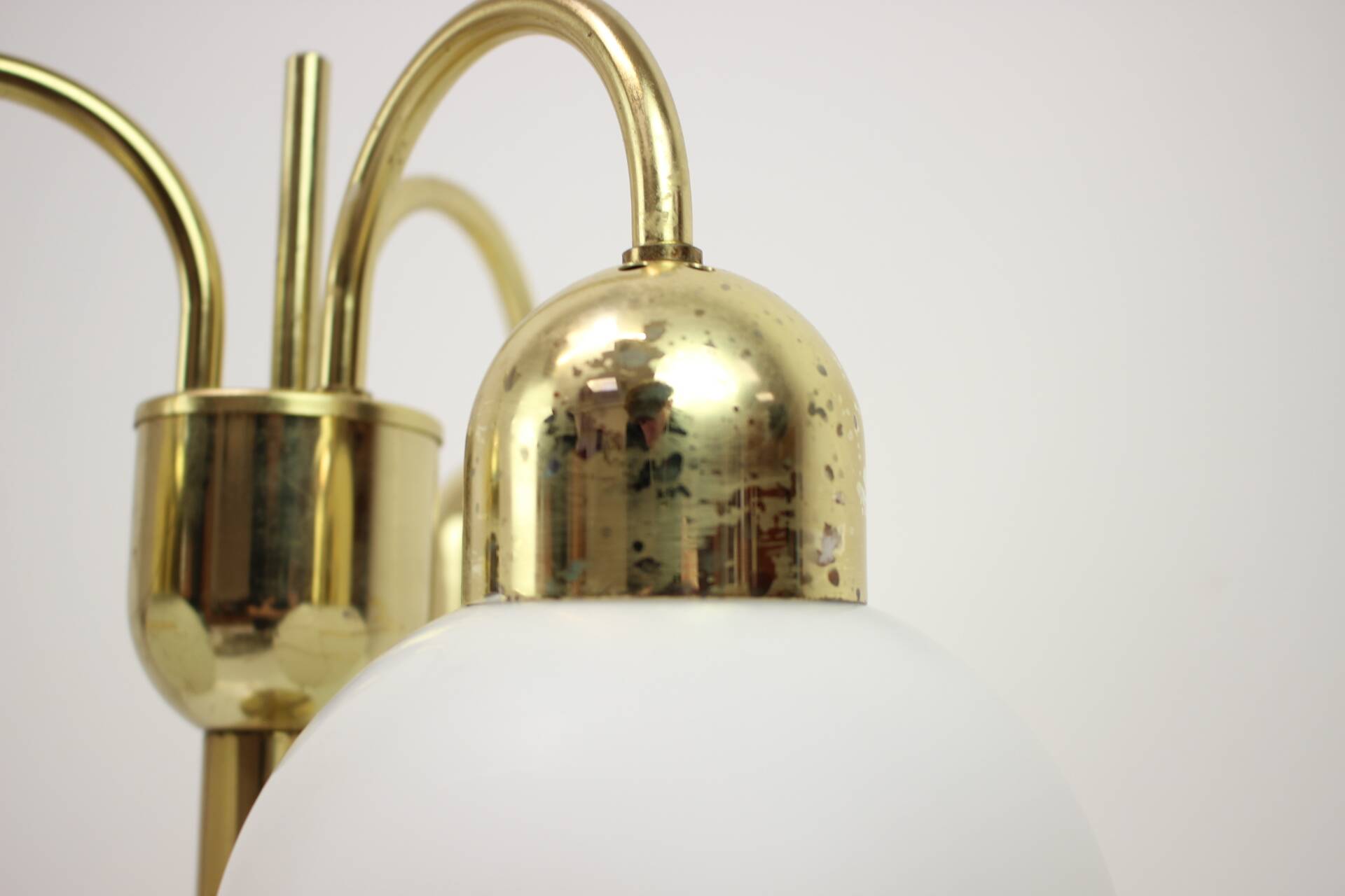 Mid-Century Brass Table Lamp by Kamenicky Senov, 1960s