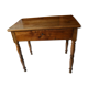Early 20th century office writing desk louis Philippe solid walnut