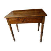 Early 20th century office writing desk louis Philippe solid walnut