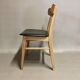 Ensemble de 4 chaises "design scandinave" 1950.