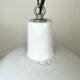 Industrial White Enamel Pendant Lamp from EMAX, 1960s