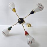 Vintage 1950 rockabilly chandelier