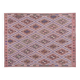 Vintage Turkish kilim, handwoven, 170x217 cm.
