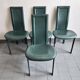 Set of 4 vintage 1980 Cattelan Italia chairs