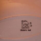 Set dessert plates and ravier