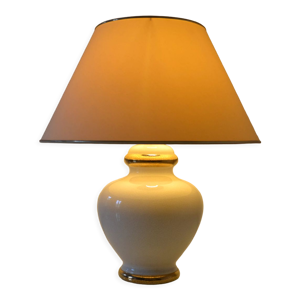 Lampe de table ceramique - craquelee