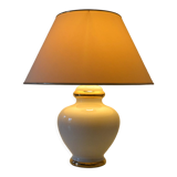 Cracked ceramic table lamp