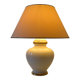 Lampe de table ceramique craquelee