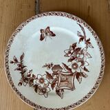 Mismatched set of 6 old flat plates