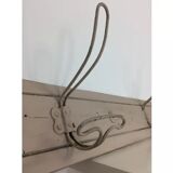 Wall coat rack 3 hooks classic pink