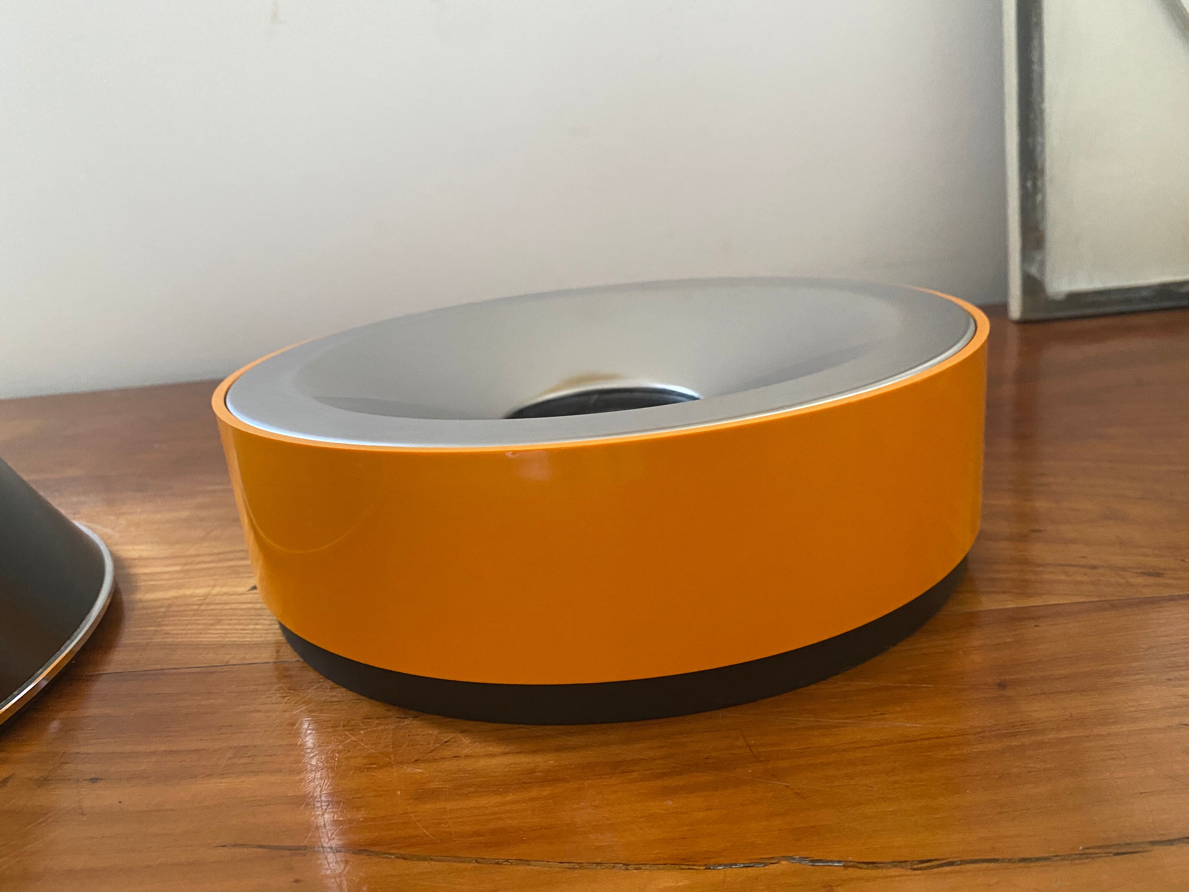 Ashtray manade samp design Jean-René Talopp orange