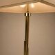 Large brass Hollywood Regency floor lamp, 1970s
