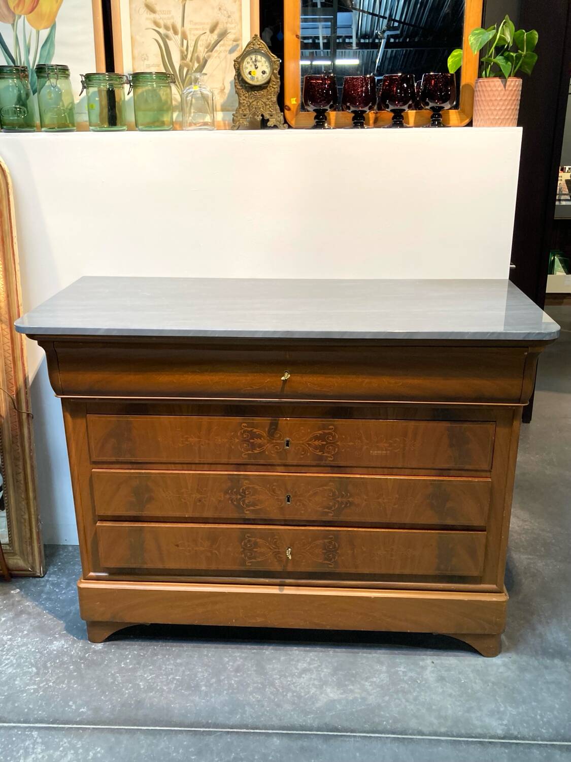 Louis Philippe chest of drawers