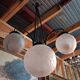 According to Muller: Art Deco chandelier with four lights.