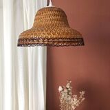Braided wicker suspension