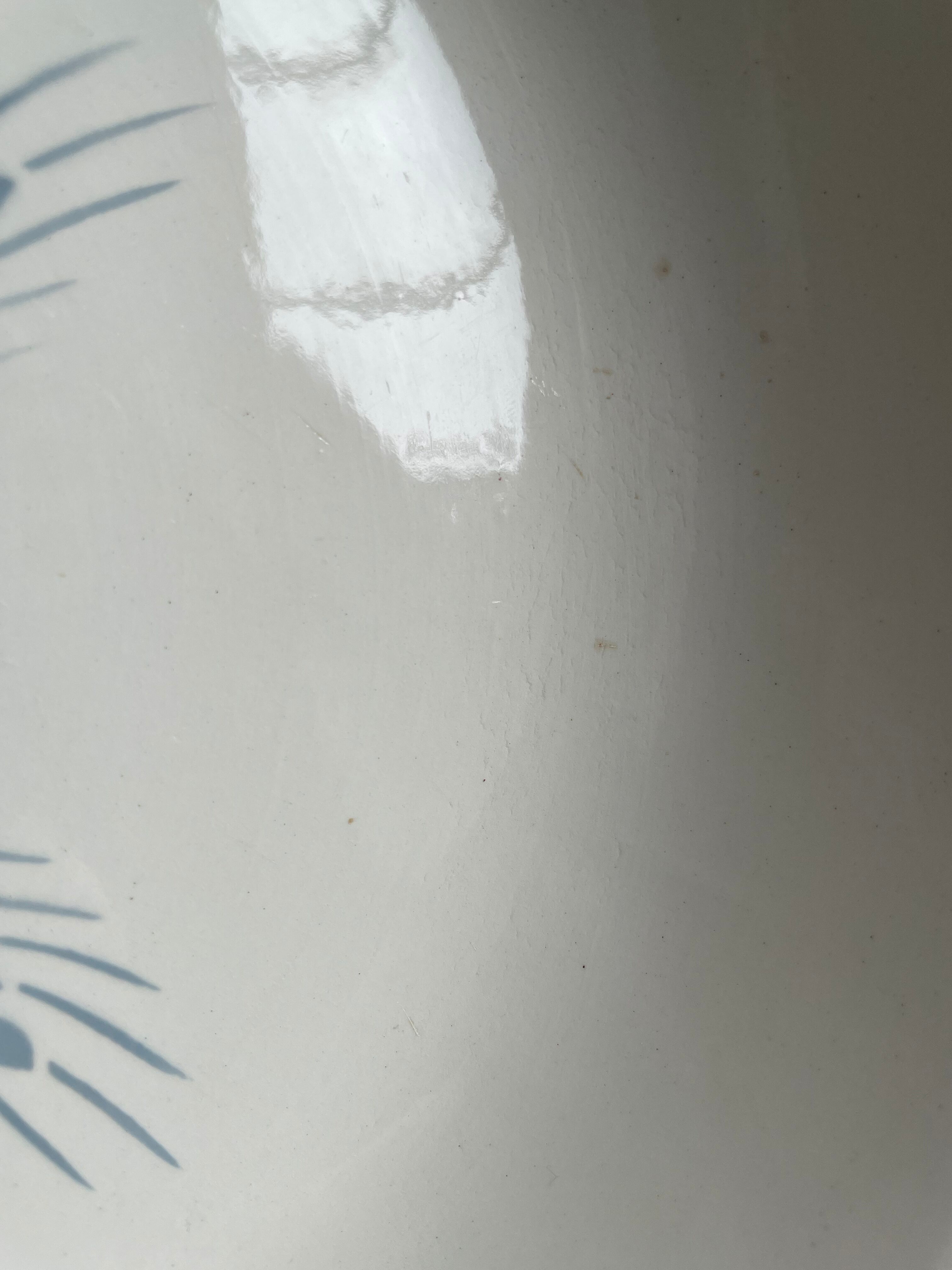 Hollow dish Sarreguemines model Carole