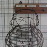 Wire basket salad eggs handle decorations