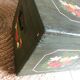 Hand-painted wooden trunk