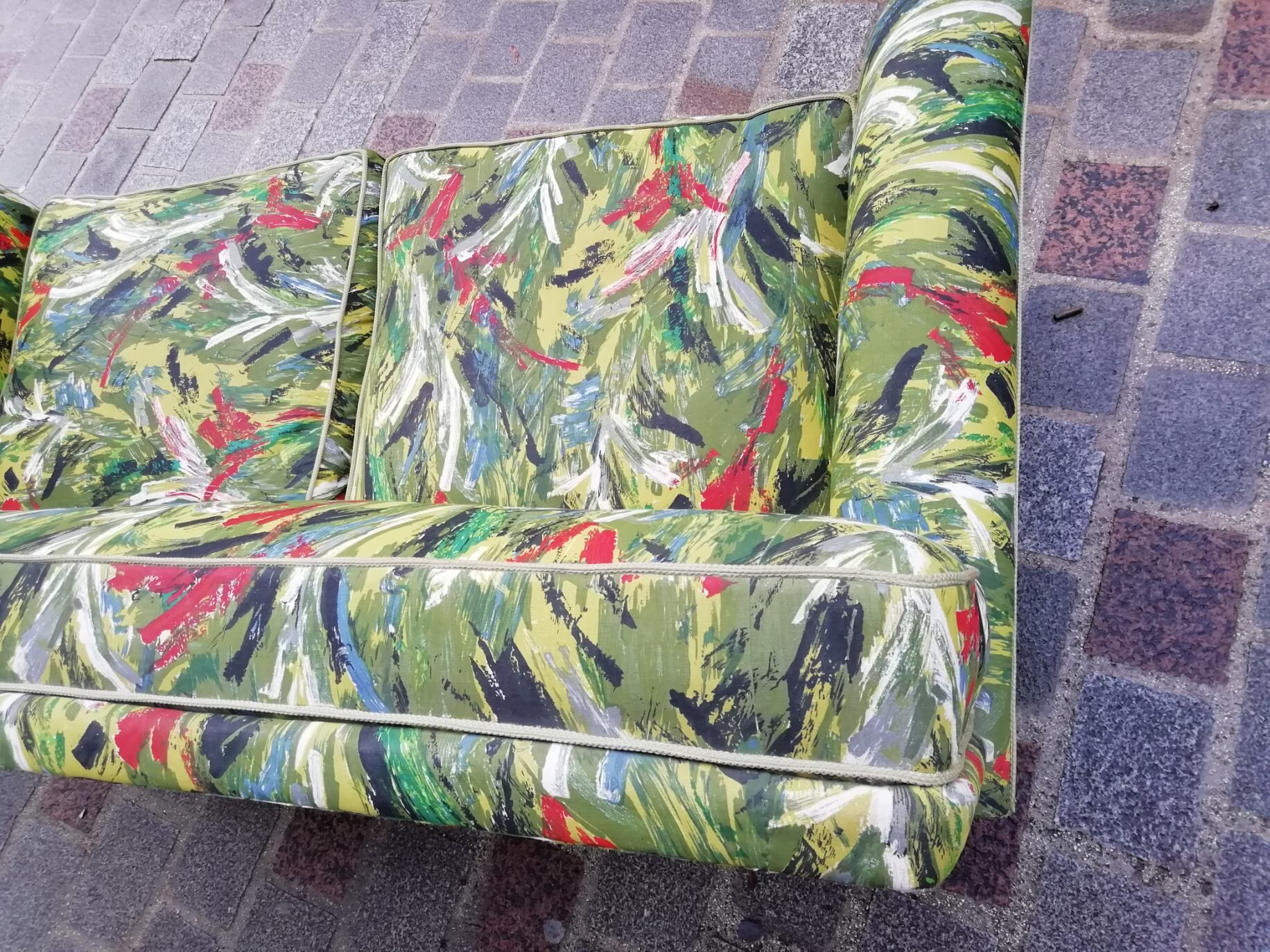 Two-seater couch 50/60s