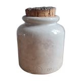 Stoneware mustard pot