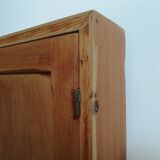 Armoire double en bois, murale