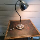 Table lamp chromed metal of the 50s