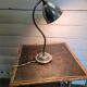 Table lamp chromed metal of the 50s