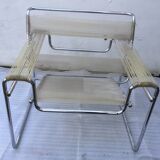 B3 Wassily armchair in scoubidou by Marcel Breuer