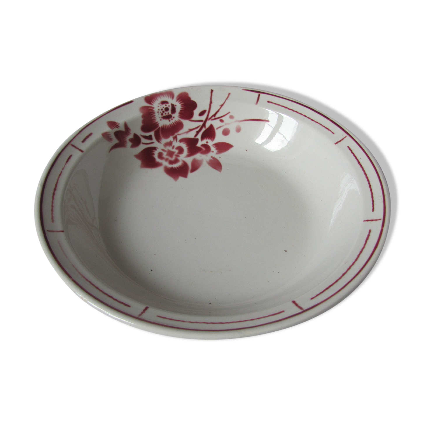 Art deco plate by Luneville