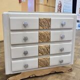 Commode art déco avec pieds moustaches