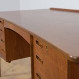 Teak Desk by Svend Åge Madsen for H.P. Hansen, 1960s