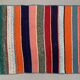 Old Turkish narrow Kilim Runner 262x51 cm shabby chic, vintage kelim