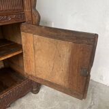 Meuble auvergnat brutaliste art populaire 1890