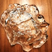 Snail-shaped pocket bowl / Fossil Jolanda Prinsen Walther Glass