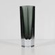 Murano Sommerso Soliflore Vase with Geometric Facets, 1970s