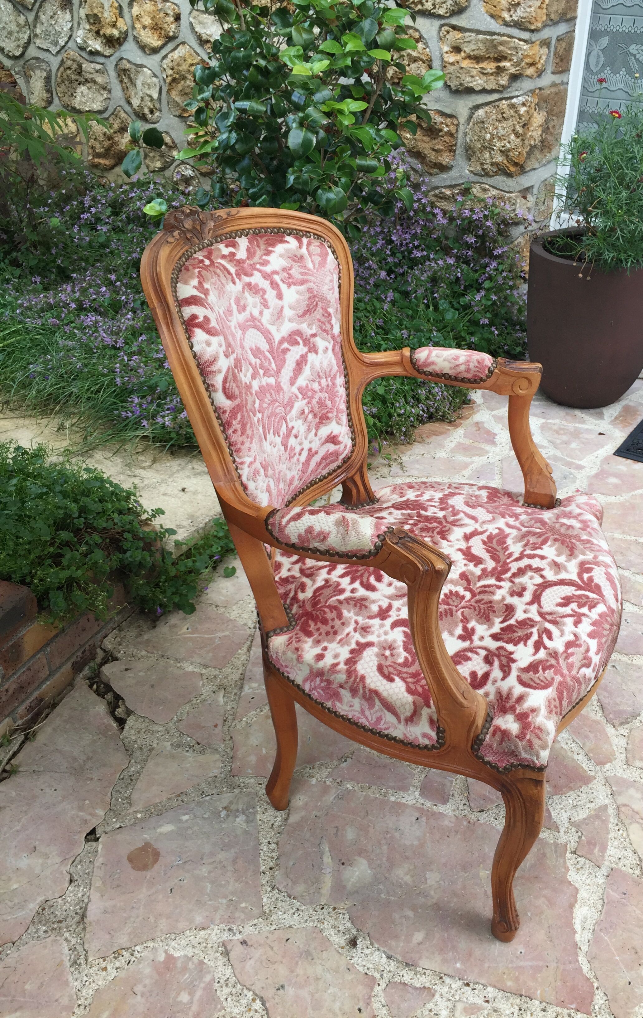 Fauteuil ancien Louis XV