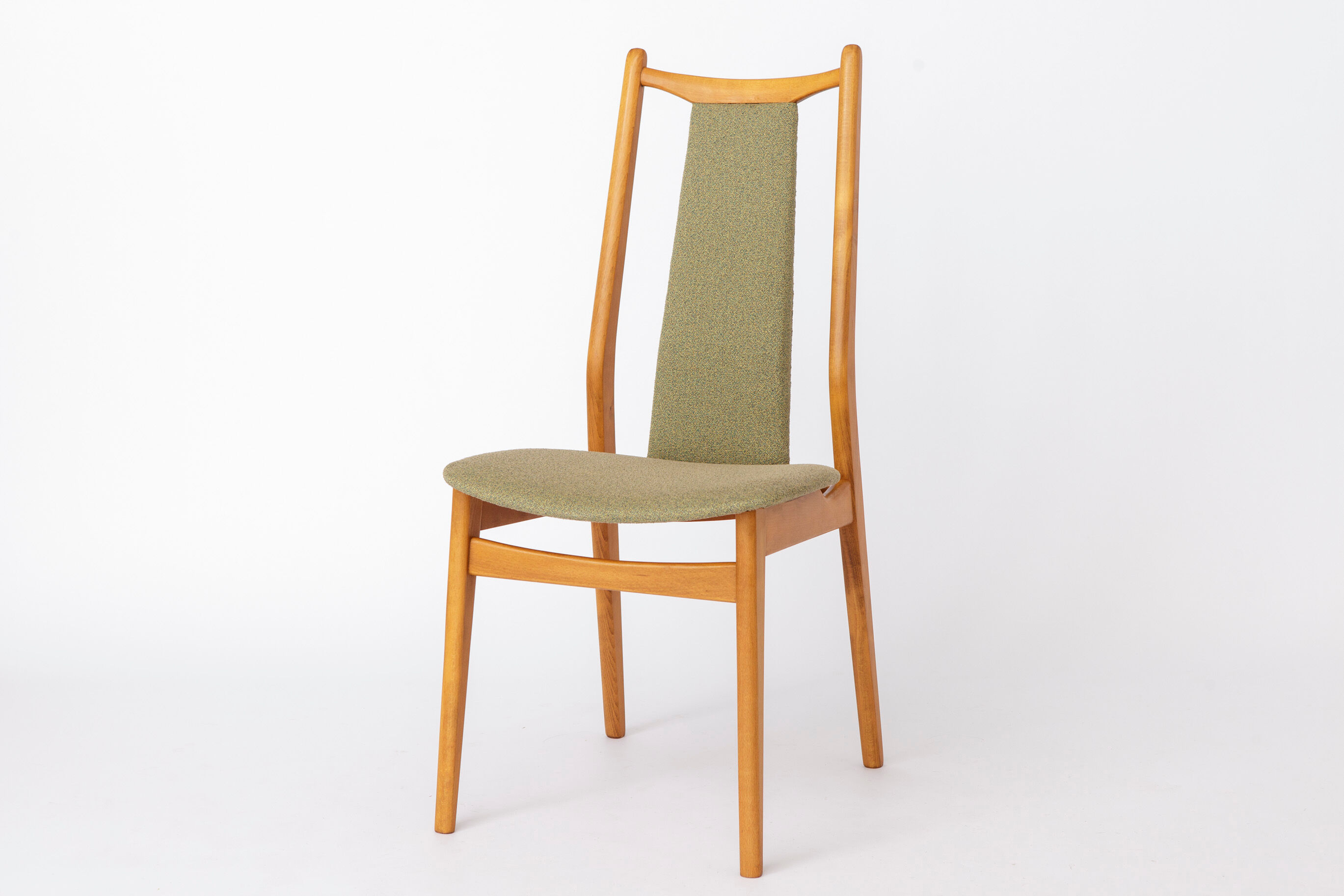 Vintage Dining Chairs Set of 4, Mid Century Modern Chairs, 1960s German